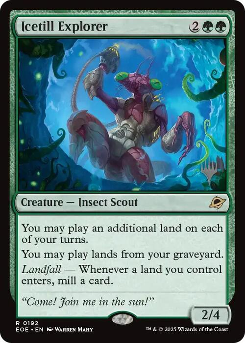 Icetill Explorer Card Front