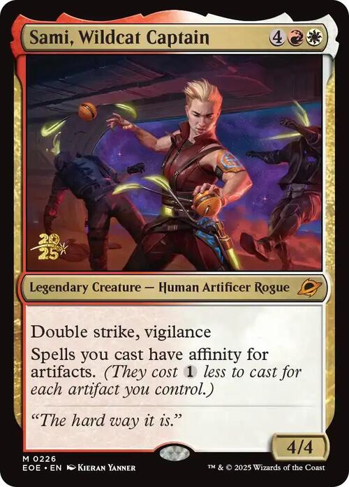 Sami, Wildcat Captain Card Front