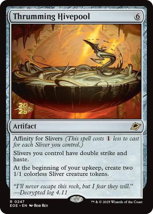 Thrumming Hivepool Card Front