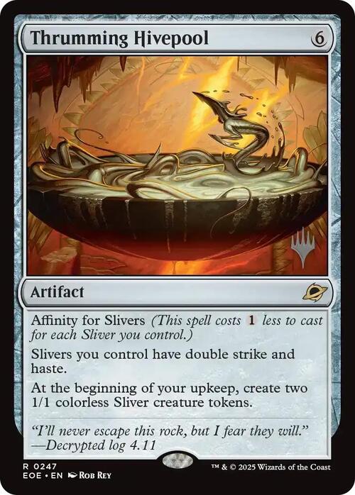 Thrumming Hivepool Card Front
