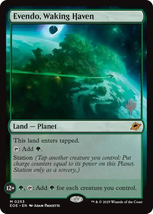 Evendo, Waking Haven Card Front