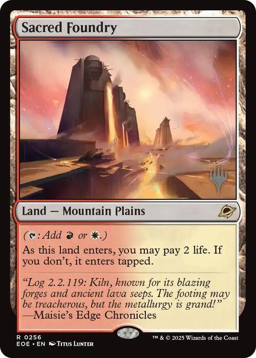 Sacred Foundry Card Front