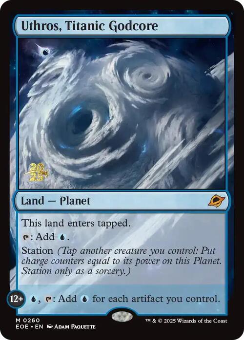 Uthros, Titanic Godcore Card Front