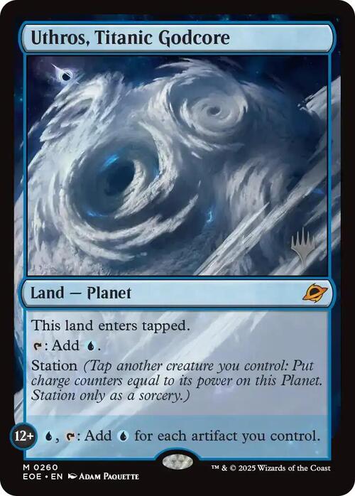 Uthros, Titanic Godcore Card Front