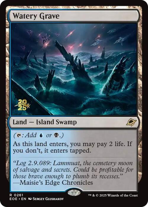 Watery Grave Card Front