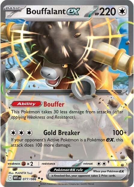 Bouffalant ex Card Front