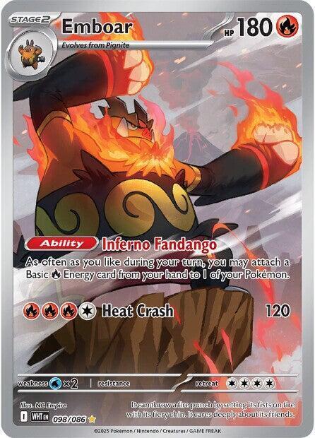 Emboar Card Front