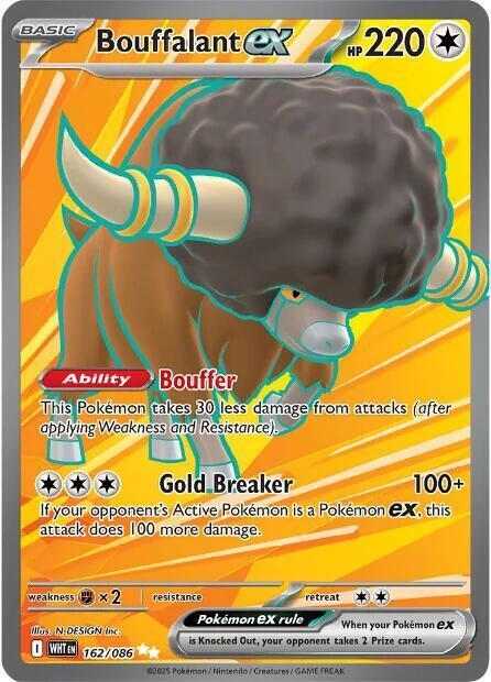 Bouffalant ex Card Front