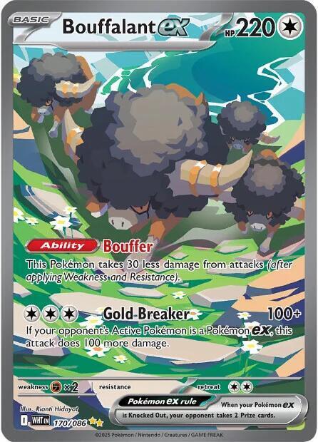 Bouffalant ex Card Front