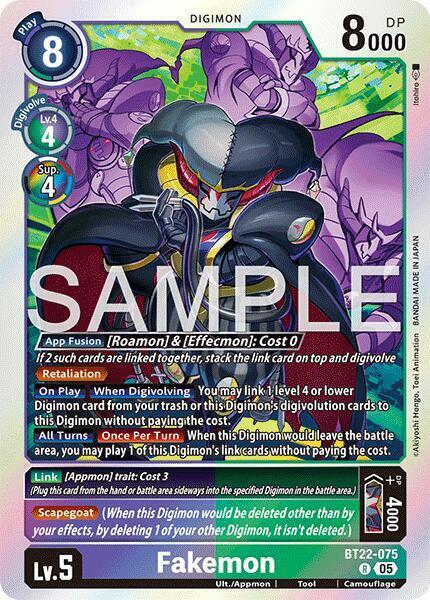 Fakemon Card Front