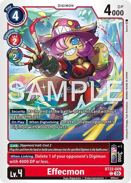 Effecmon Card Front