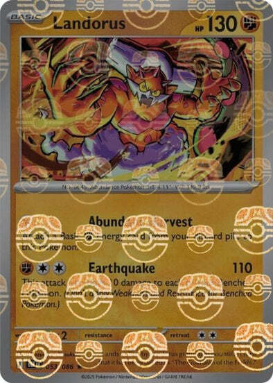 Landorus Card Front