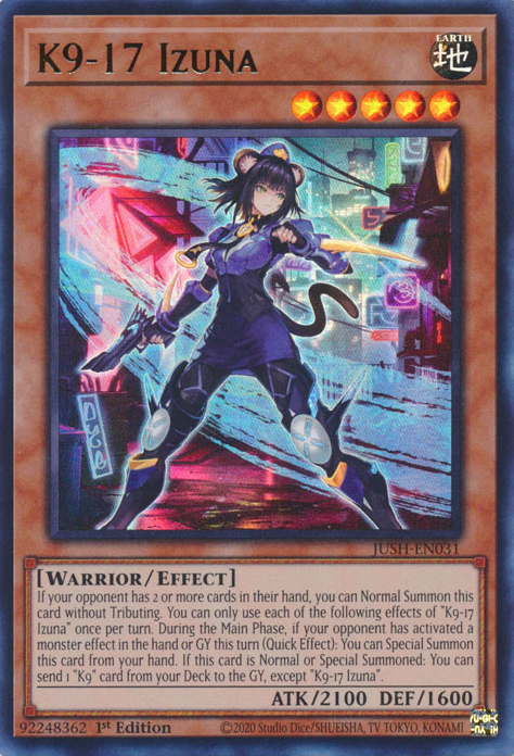 K9-17 Izuna Card Front
