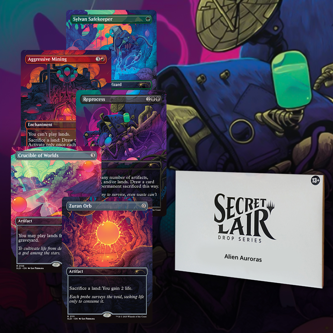 Secret Lair Drop Series: Chaos Vault: Alien Auroras