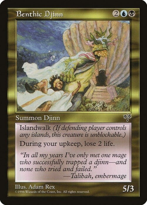 Benthic Djinn Card Front