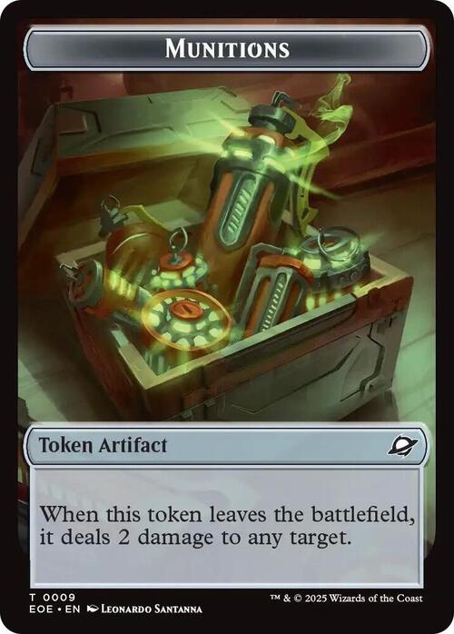 Munitions // Robot Card Front
