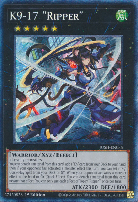 K9-17 "Ripper" Card Front