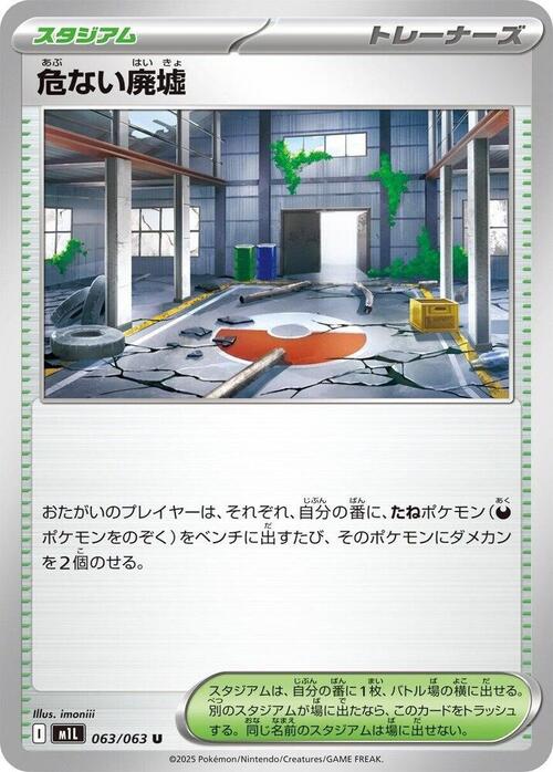 Dangerous Ruins Card Front