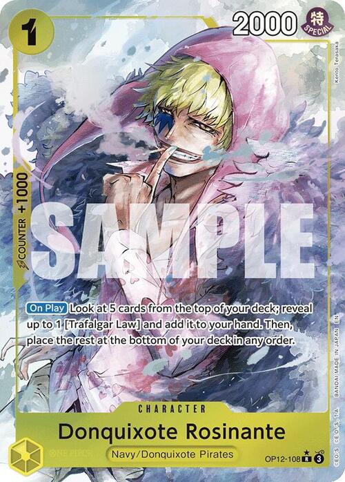 Donquixote Rosinante Card Front