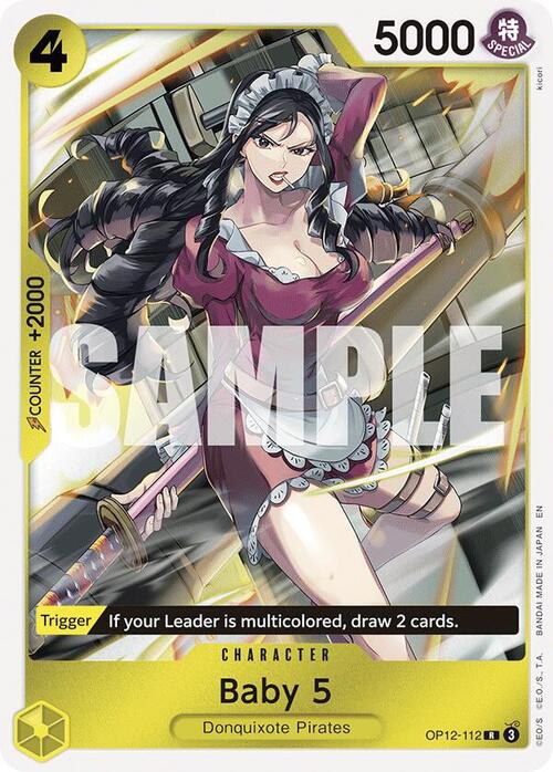 Baby 5 Card Front