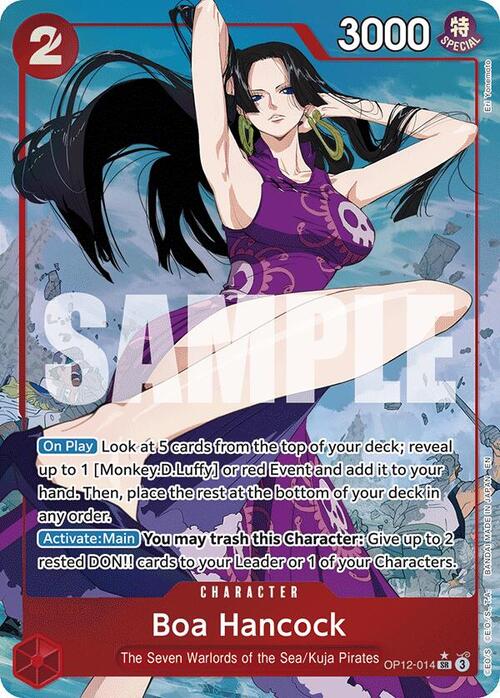 Boa Hancock Card Front