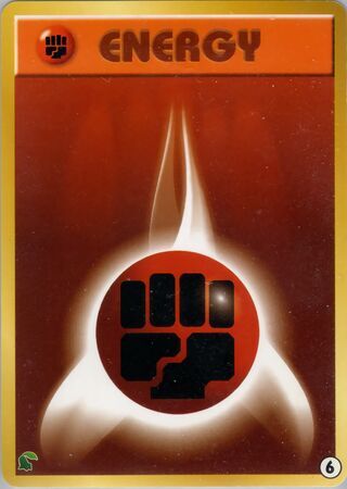 Fighting Energy Card Front