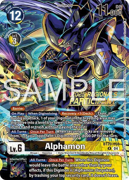 Alphamon Card Front