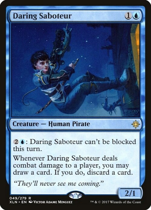 Daring Saboteur Card Front