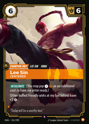 Lee Sin - Centered