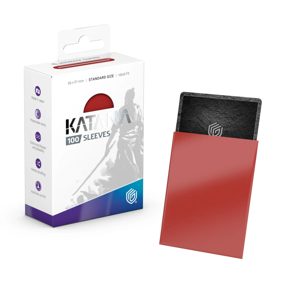 100 Ultimate Guard Katana Sleeves | Rising Sun