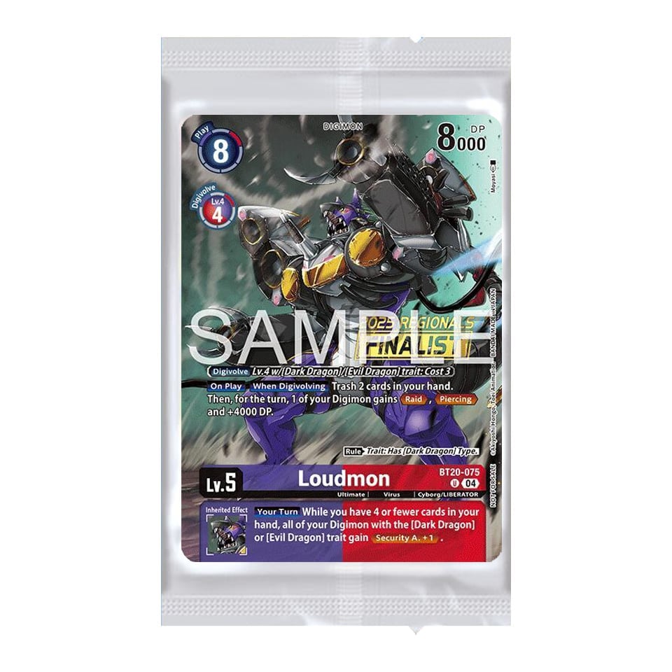 Regionals 25-26 Finalist Card Set Season 2 Booster