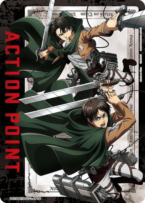 "Levi & Eren" Action Point Card Front