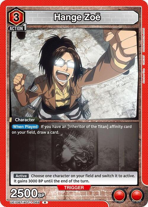 Hange Zoe Card Front