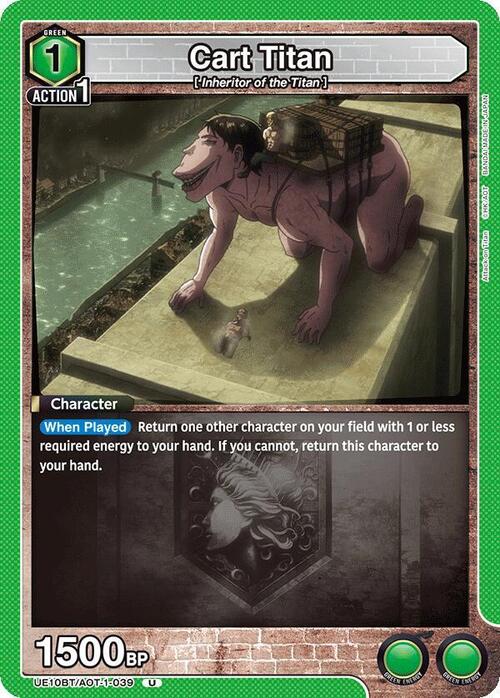 Cart Titan Card Front