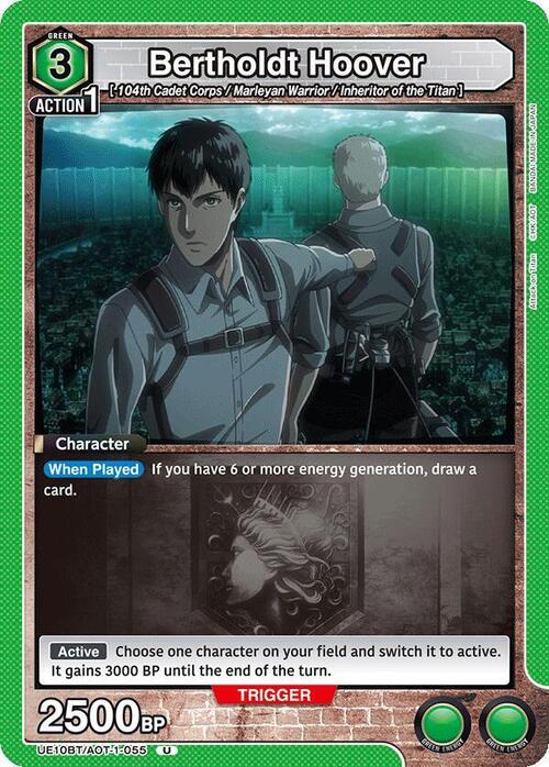 Bertholdt Hoover Card Front