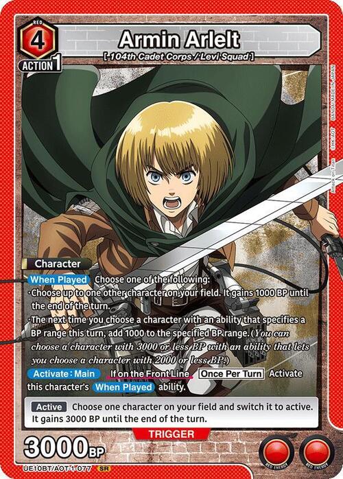 Armin Arlelt Card Front
