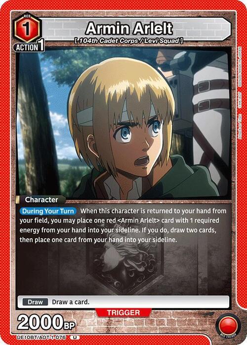 Armin Arlelt Card Front