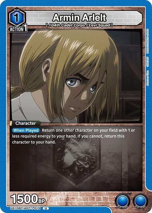 Armin Arlelt Card Front