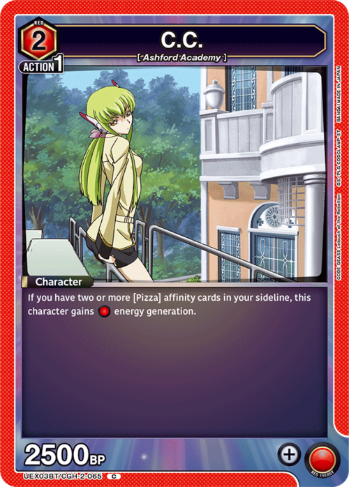 C.C. Card Front