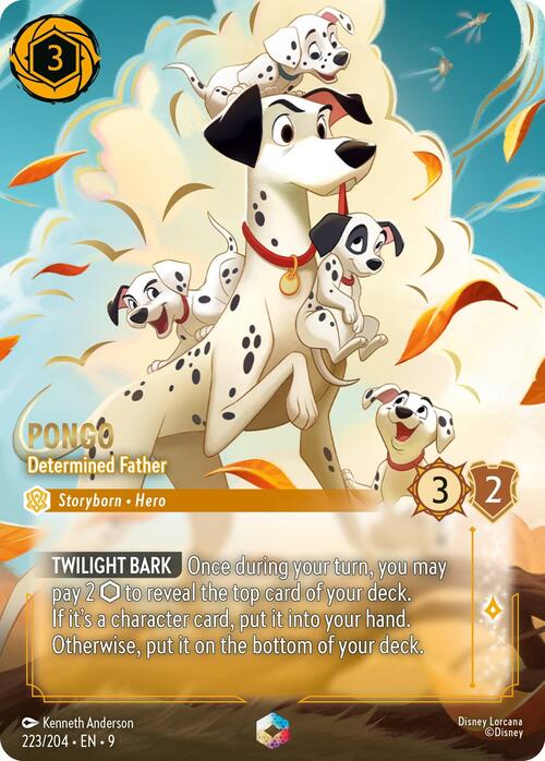 Pongo - Determined Father Card Front