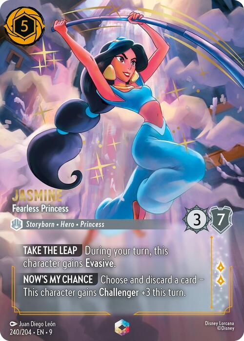 Jasmine - Fearless Princess Card Front