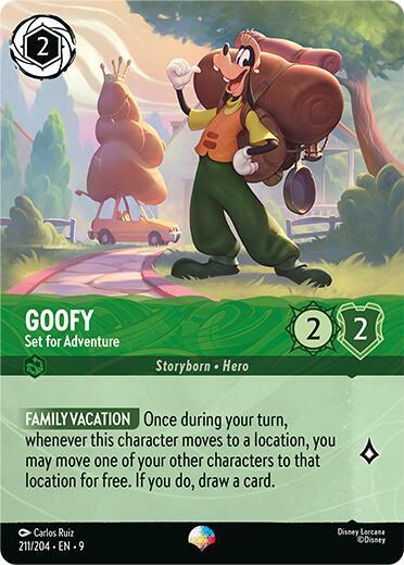 Goofy - Set for Adventure Card Front