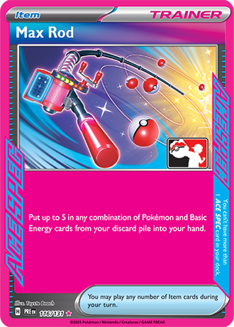 Max Rod Card Front