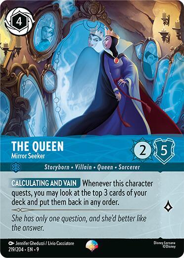The Queen - Mirror Seeker Card Front