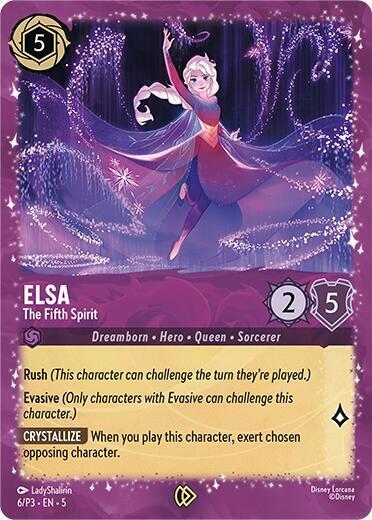 Elsa - Il Quinto Spirito Card Front