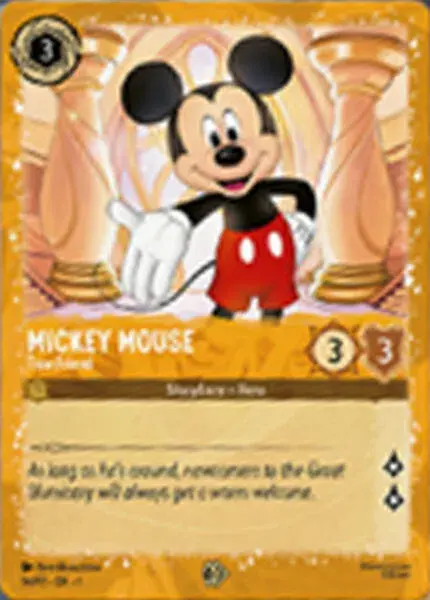 Mickey Mouse – True Friend Card Front