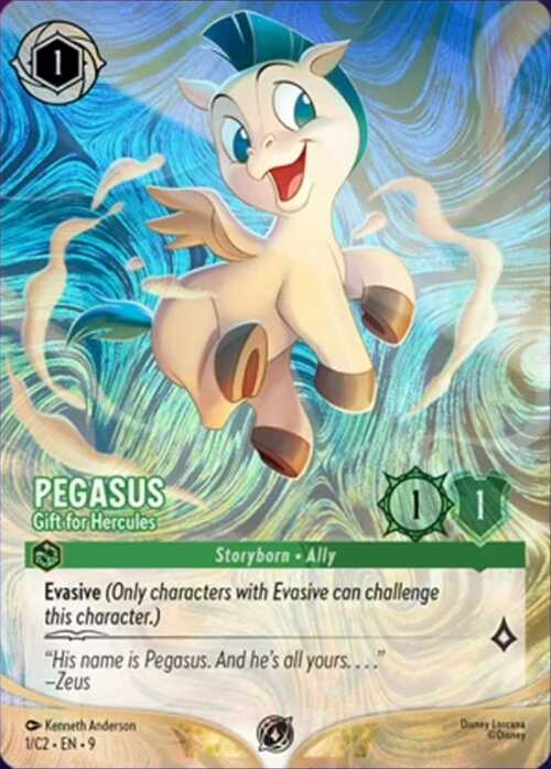 Pegasus - Gift for Hercules Card Front