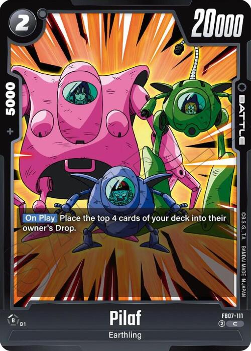 Pilaf Card Front