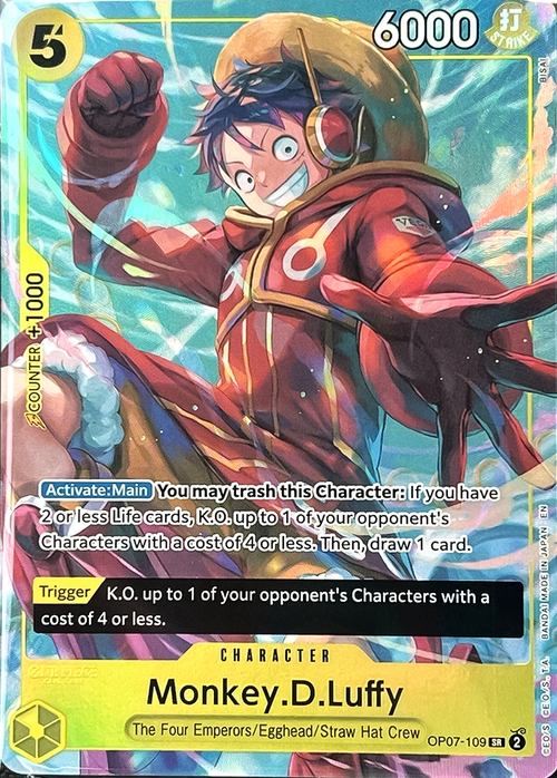 Monkey.D.Luffy Card Front