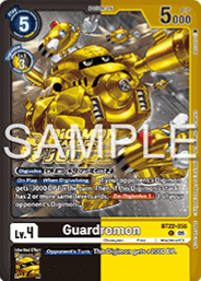 Guardromon Card Front